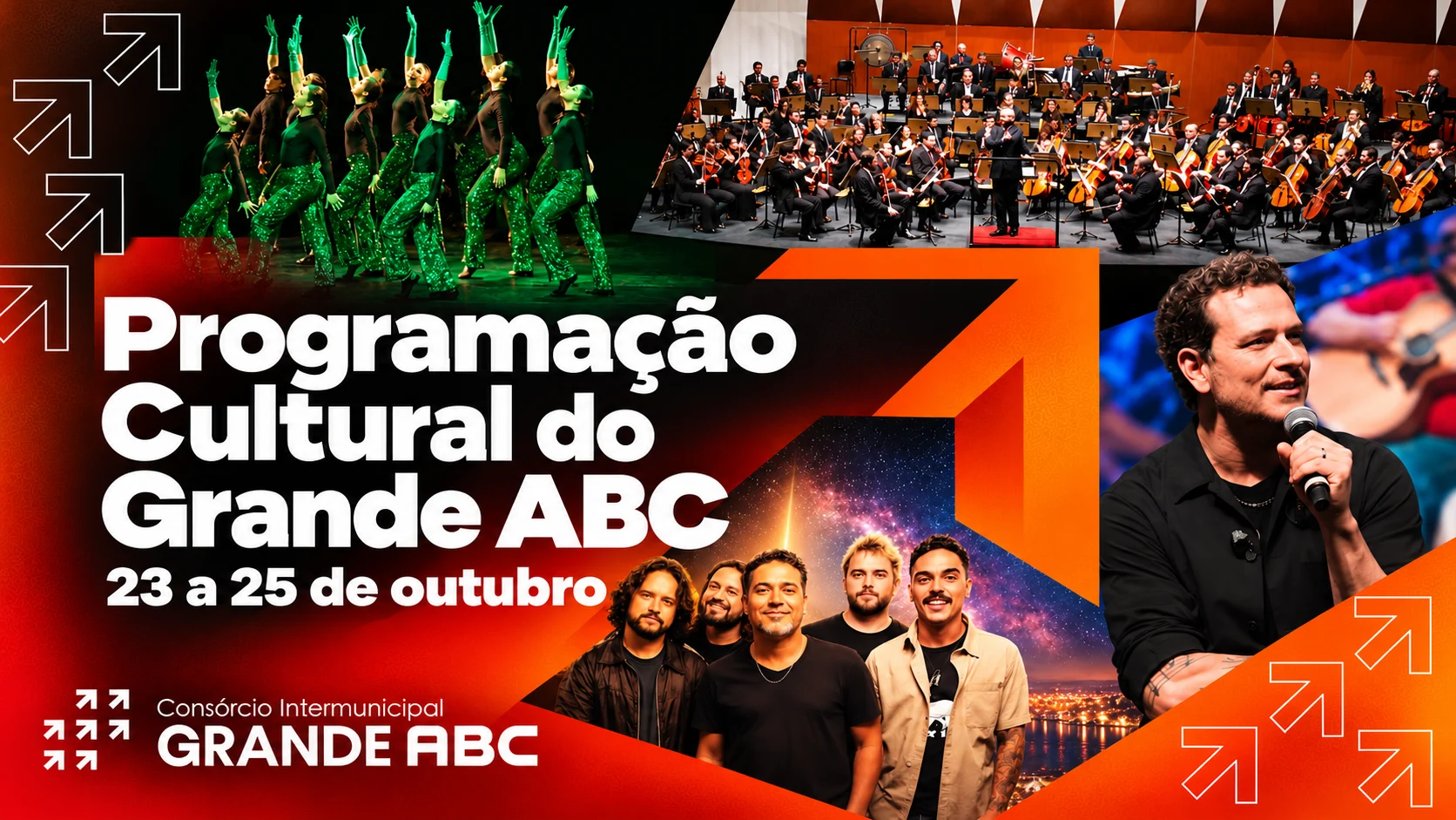 Eventos culturais agitam o Grande ABC neste fim de semana