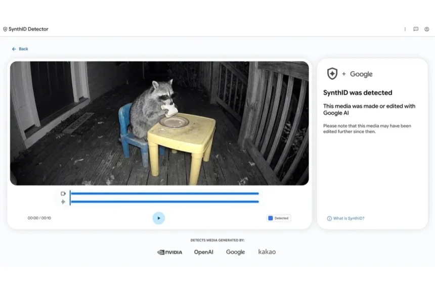 SynthID Detector - Google - IA