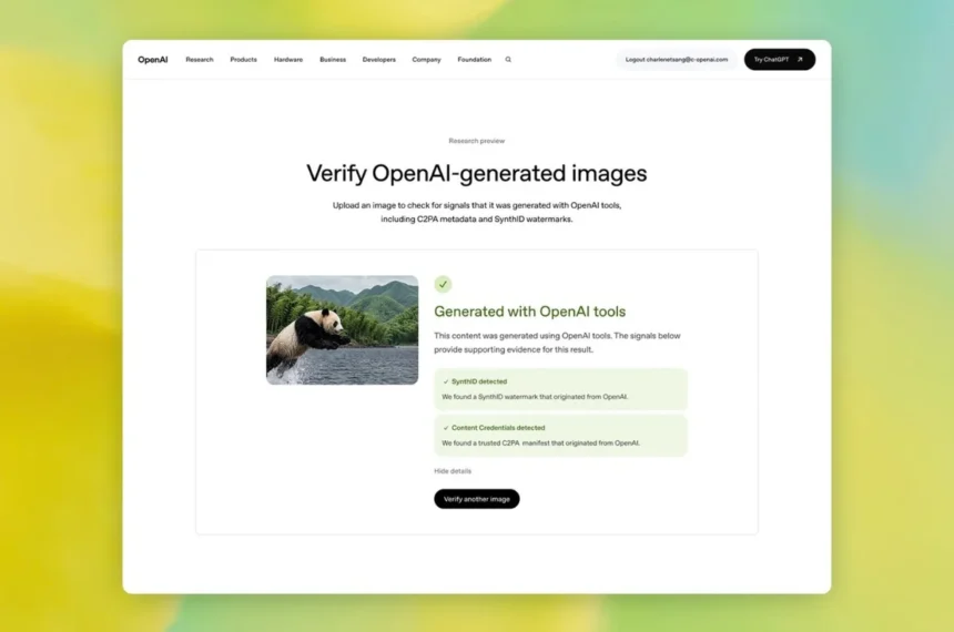 Verify - IA - Inteligência Artificial - OpenAI